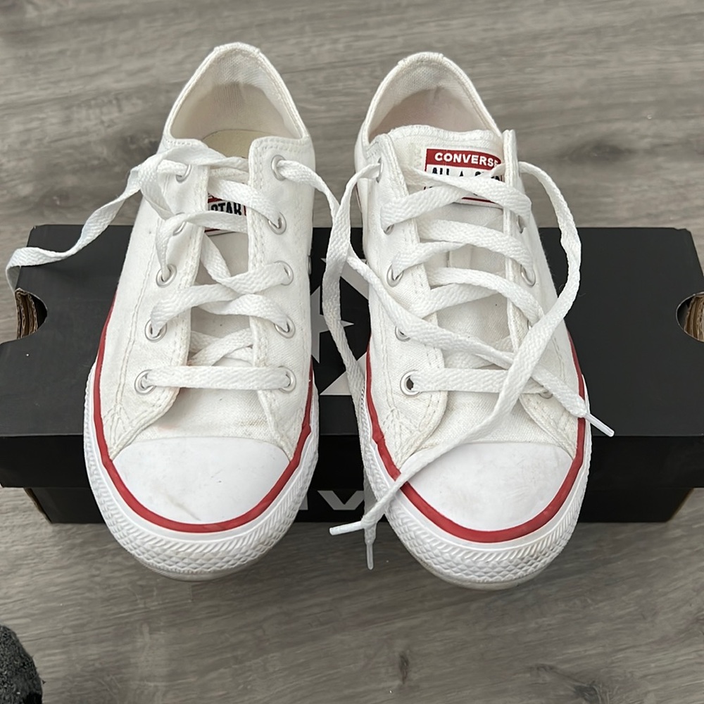 White kids converse